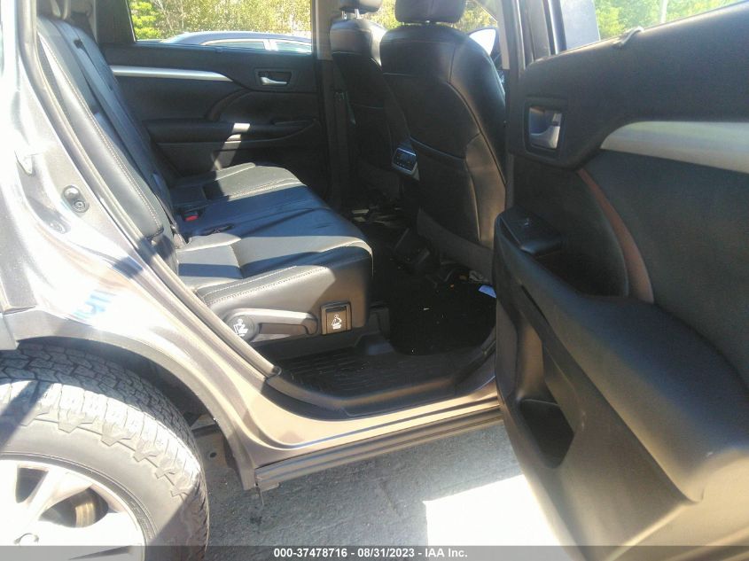 2015 TOYOTA HIGHLANDER XLE - 5TDJKRFH1FS177193