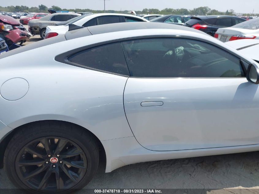 2018 JAGUAR F-TYPE 340HP SAJDD1EV4JCK48866