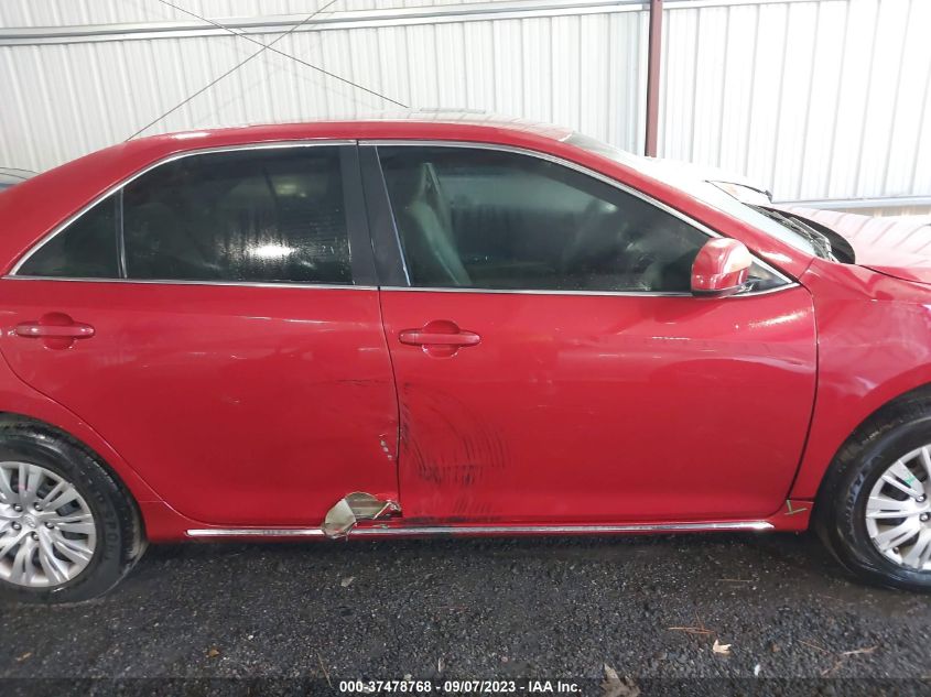 2013 TOYOTA CAMRY L/LE/SE/XLE - 4T4BF1FK0DR283179