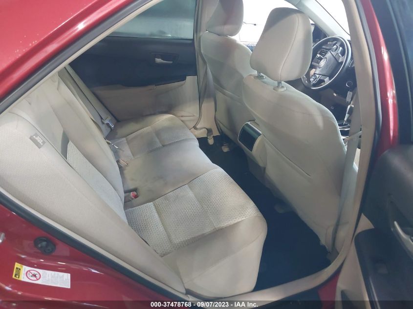 2013 TOYOTA CAMRY L/LE/SE/XLE - 4T4BF1FK0DR283179