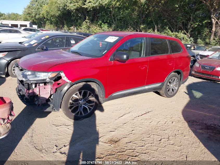 2016 MITSUBISHI OUTLANDER ES - JA4AD2A30GZ047848