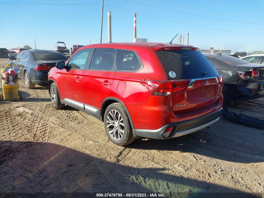 2016 MITSUBISHI OUTLANDER ES - JA4AD2A30GZ047848