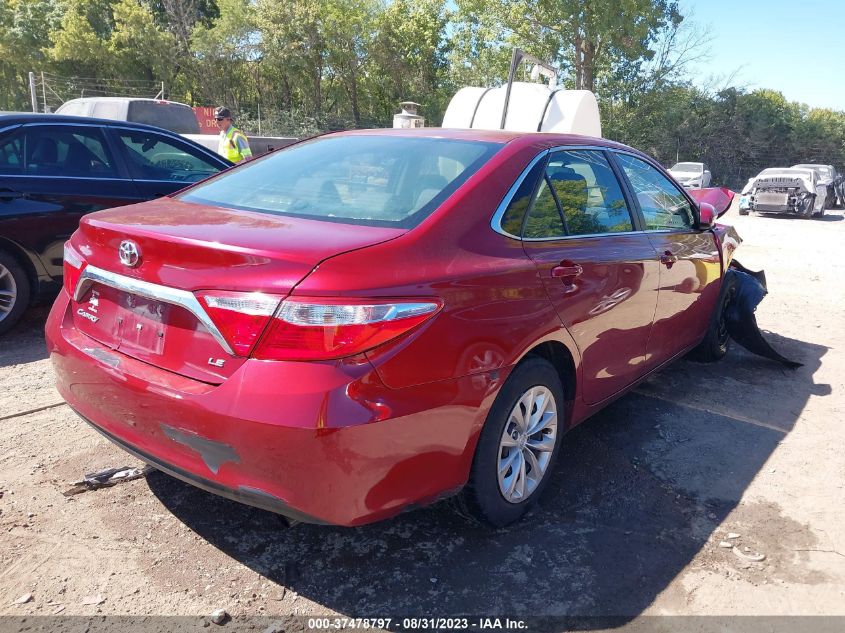 2015 TOYOTA CAMRY XLE/SE/LE/XSE - 4T1BF1FK4FU904811