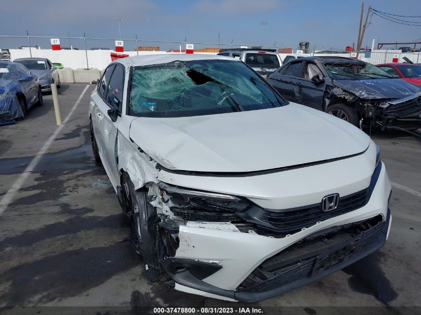 2022 HONDA CIVIC SEDAN SPORT - 2HGFE2F50NH561605
