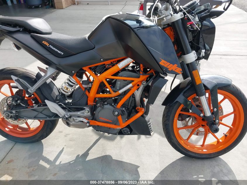 2015 KTM RC 390 MD2JGJ409FC254310