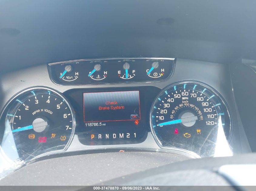 2013 FORD F-150 XL/XLT/FX4/LARIAT - 1FTFW1ET0DFB53207