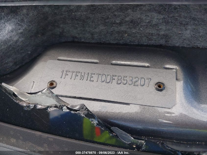2013 FORD F-150 XL/XLT/FX4/LARIAT - 1FTFW1ET0DFB53207