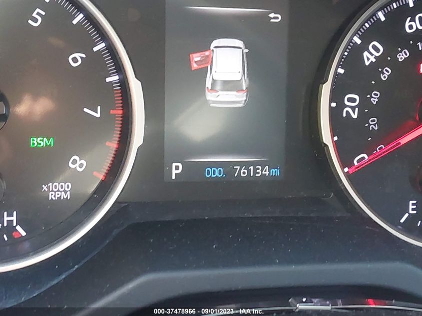 2019 TOYOTA RAV4 XLE - JTMP1RFV1KD506046
