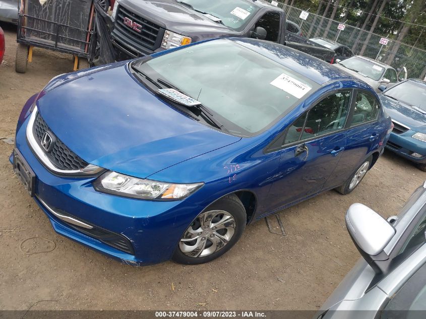 2013 HONDA CIVIC SDN LX - 19XFB2F51DE212048