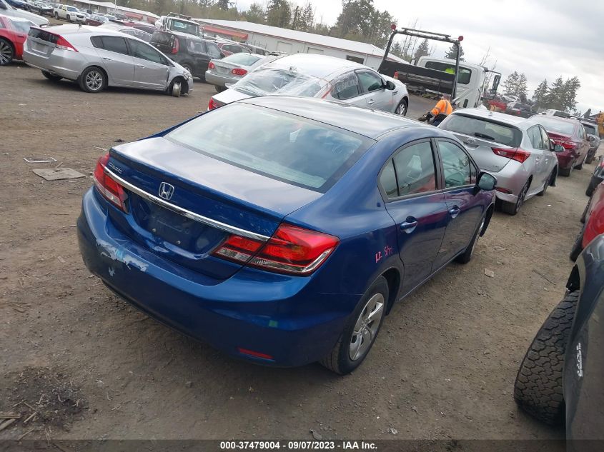 2013 HONDA CIVIC SDN LX - 19XFB2F51DE212048