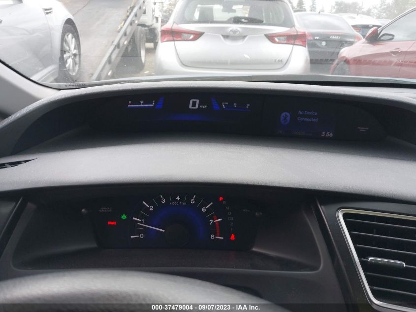 2013 HONDA CIVIC SDN LX - 19XFB2F51DE212048