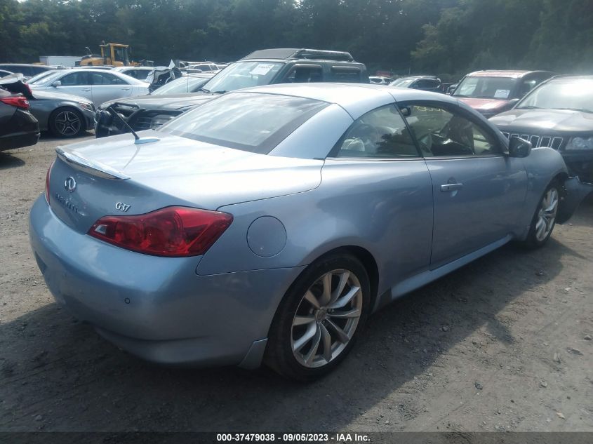 2013 INFINITI G37 CONVERTIBLE BASE JN1CV6FE3DM771591