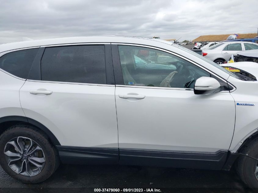2022 HONDA CR-V HYBRID EX-L - 5J6RT6H81NL020236