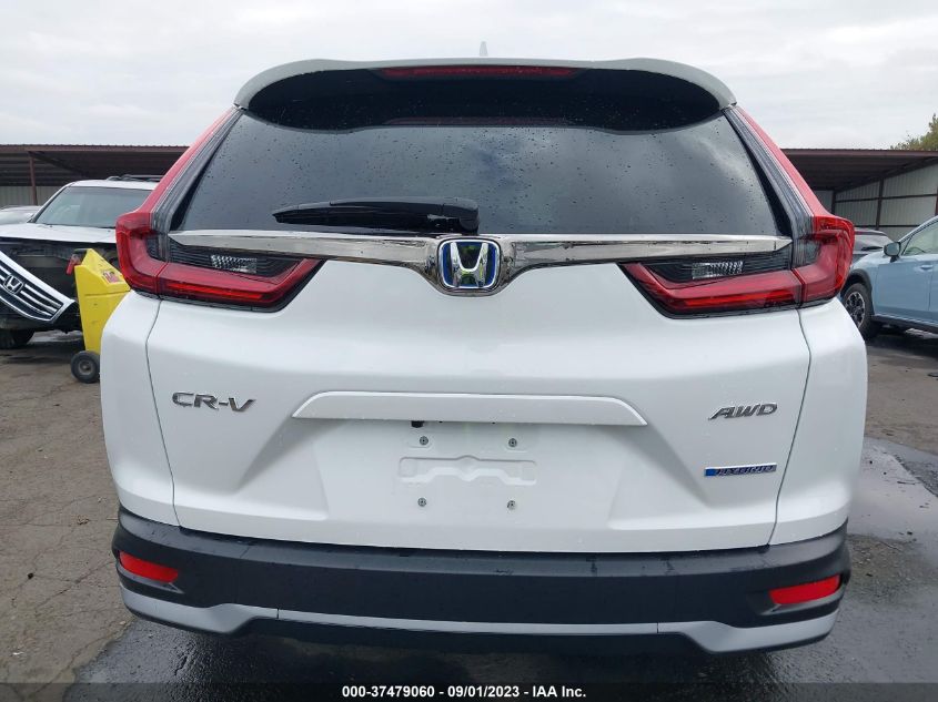 2022 HONDA CR-V HYBRID EX-L - 5J6RT6H81NL020236