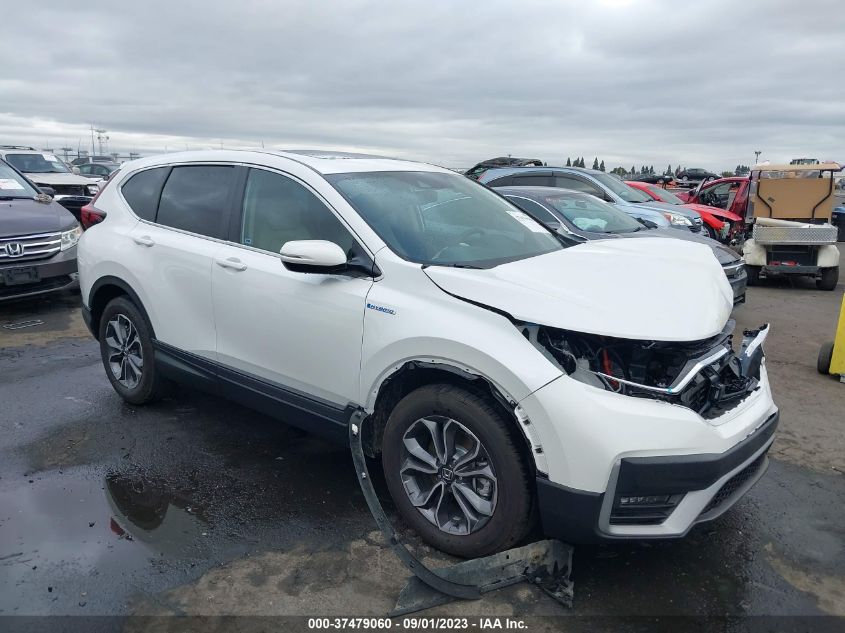 2022 HONDA CR-V HYBRID EX-L - 5J6RT6H81NL020236
