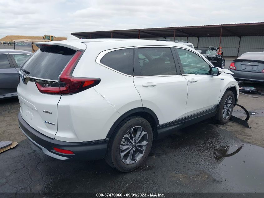 2022 HONDA CR-V HYBRID EX-L - 5J6RT6H81NL020236