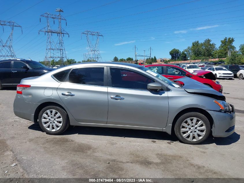 2014 NISSAN SENTRA S - 3N1AB7AP3EY274196