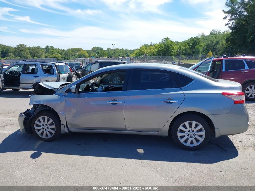 2014 NISSAN SENTRA S - 3N1AB7AP3EY274196