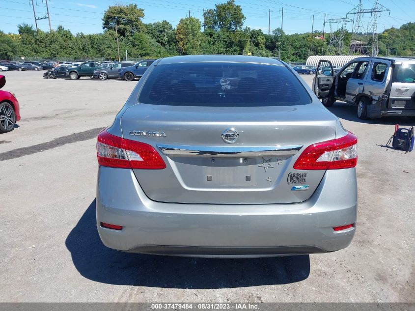 2014 NISSAN SENTRA S - 3N1AB7AP3EY274196