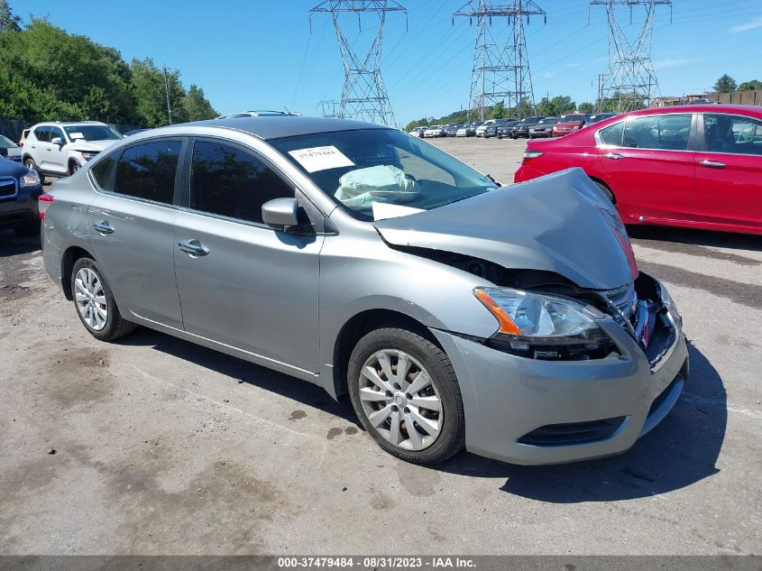 2014 NISSAN SENTRA S - 3N1AB7AP3EY274196