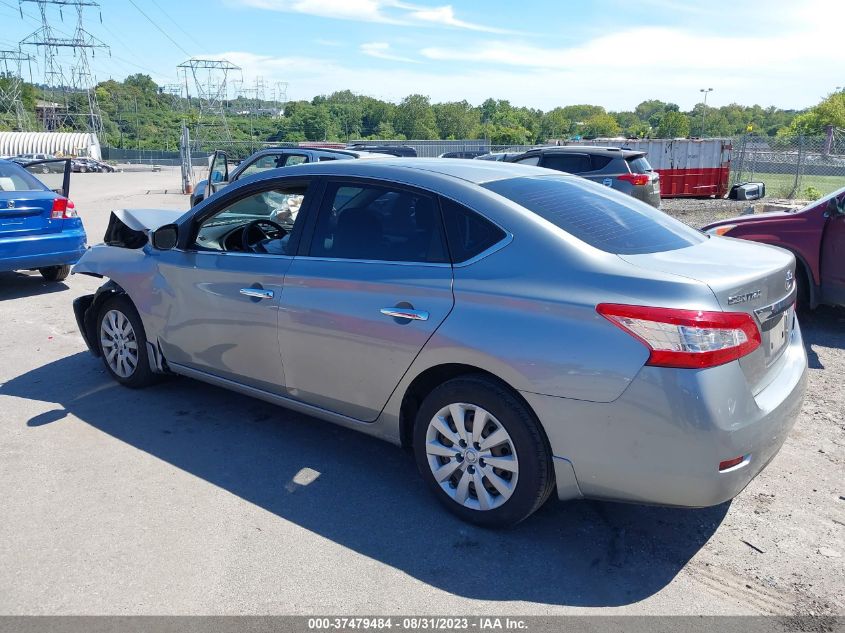 2014 NISSAN SENTRA S - 3N1AB7AP3EY274196