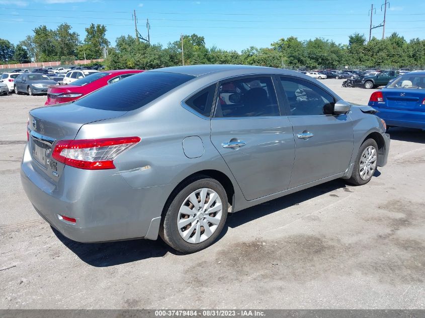 2014 NISSAN SENTRA S - 3N1AB7AP3EY274196