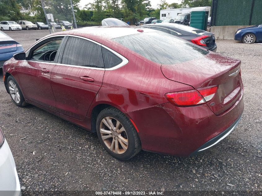 2015 CHRYSLER 200 LIMITED - 1C3CCCAB2FN757276