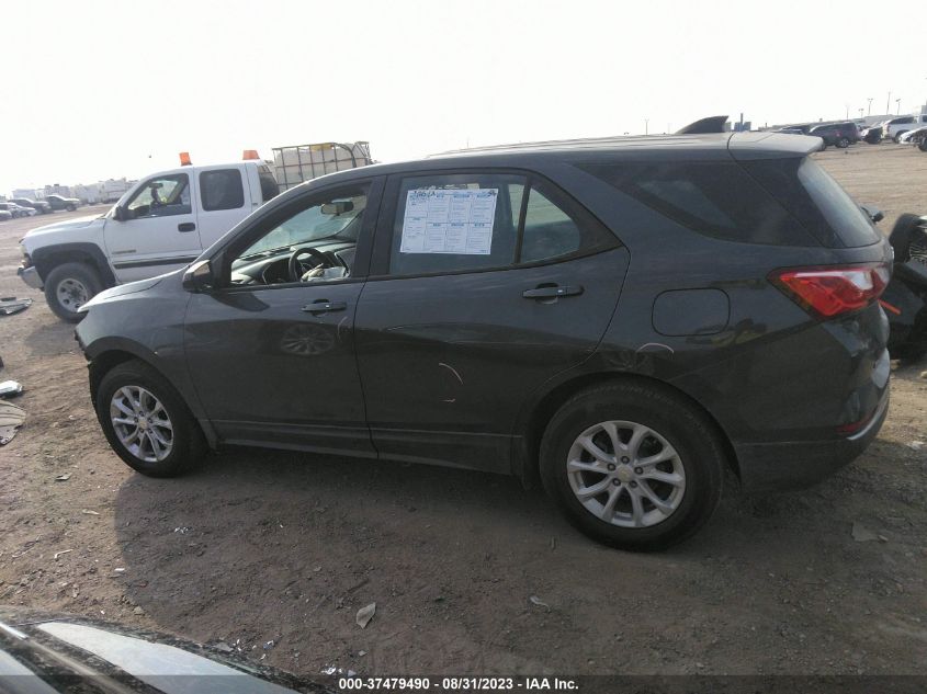 2018 CHEVROLET EQUINOX LS - 3GNAXHEV6JS587597