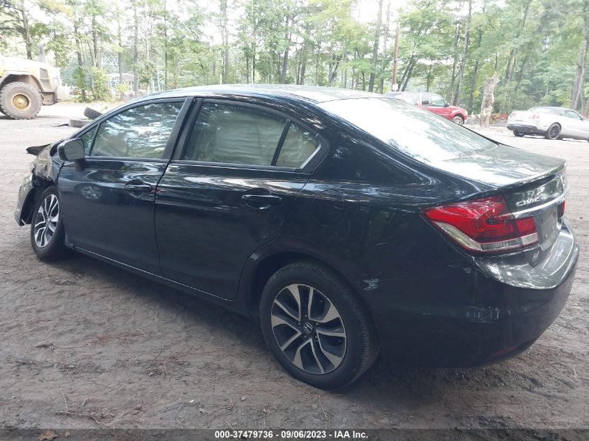 2015 HONDA CIVIC SEDAN EX - 2HGFB2F86FH562522