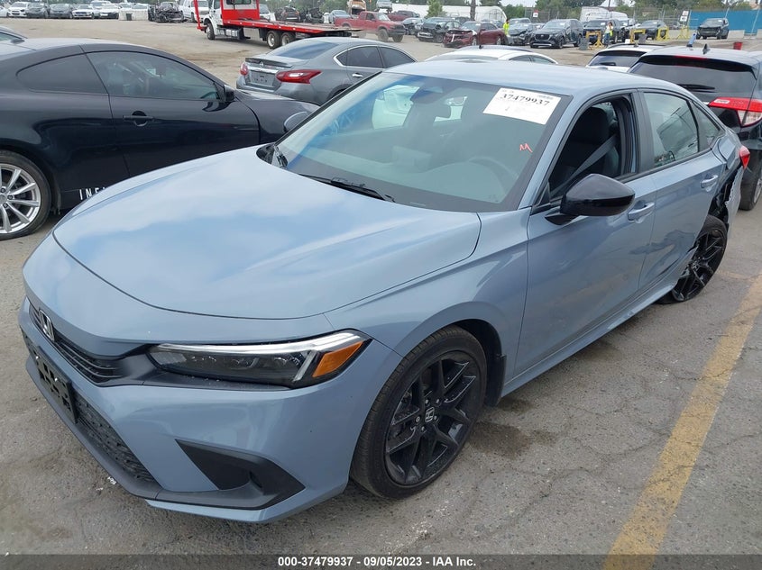 VIN 2HGFE2F58PH513904 2023 HONDA CIVIC SEDAN SPORT
