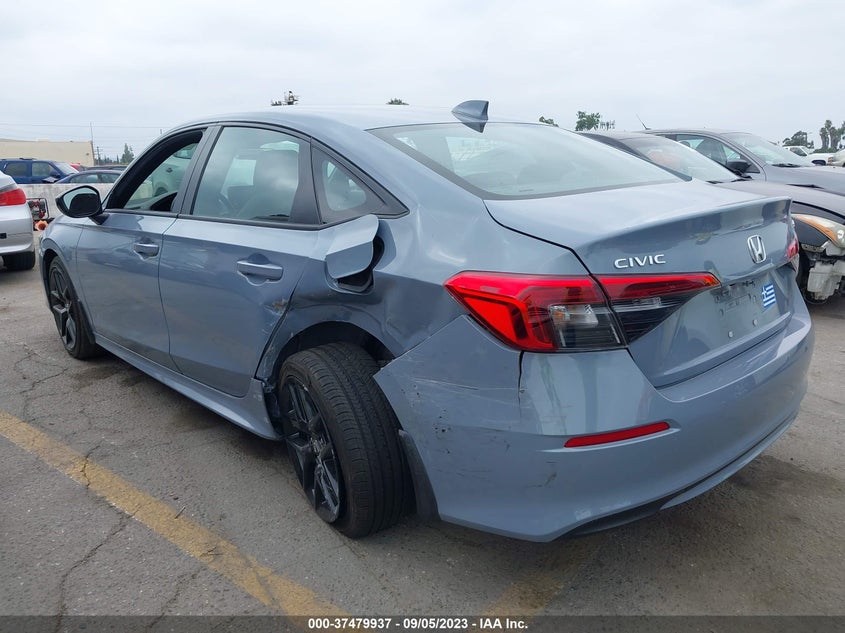 VIN 2HGFE2F58PH513904 2023 HONDA CIVIC SEDAN SPORT