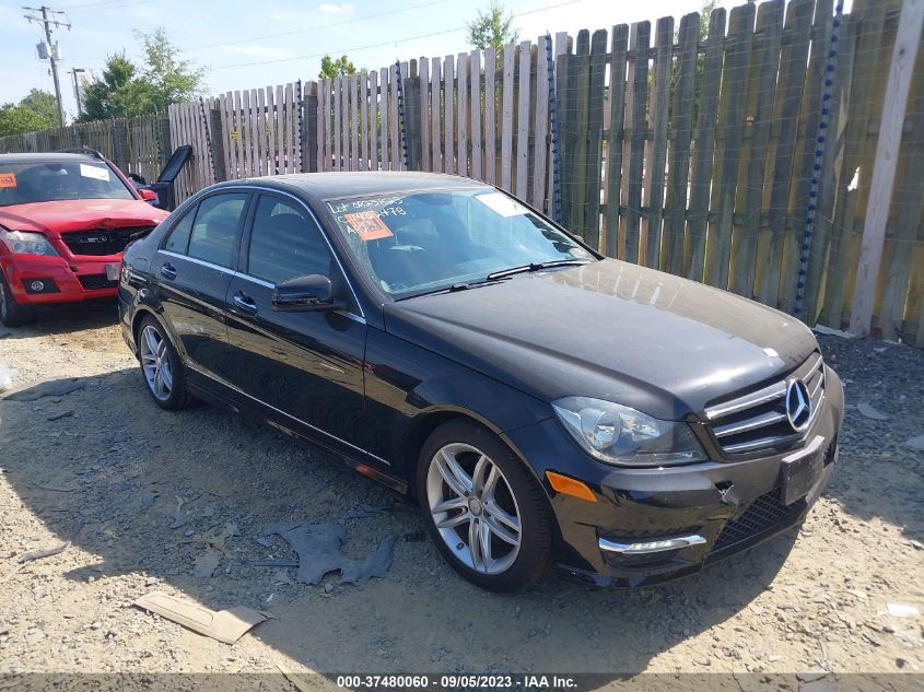 WDDGF8AB0EA956663 2014 MERCEDES-BENZ C-CLASS - Image 1