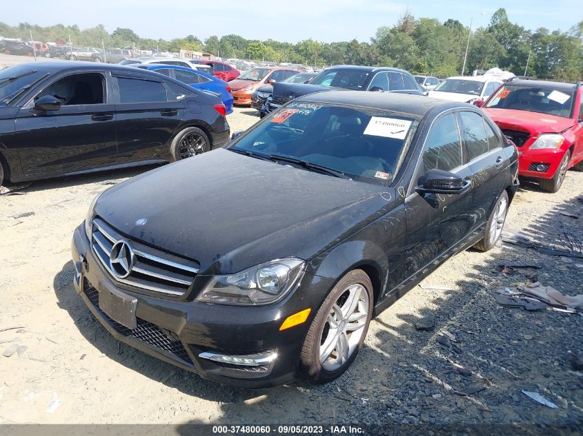WDDGF8AB0EA956663 2014 MERCEDES-BENZ C-CLASS - Image 2