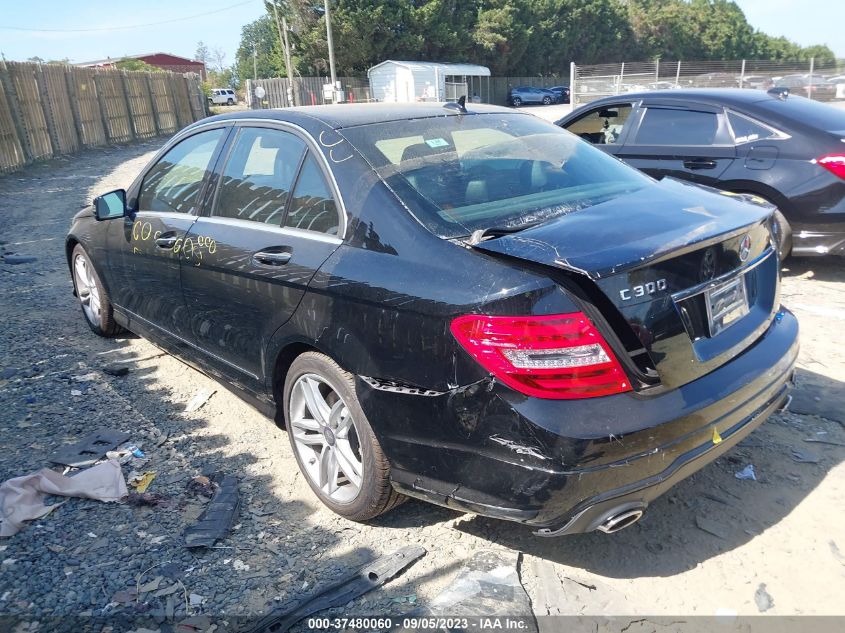 WDDGF8AB0EA956663 2014 MERCEDES-BENZ C-CLASS, photo no. 3