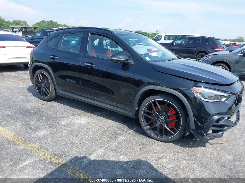 W1N4N5DB7NJ343541 MERCEDES-BENZ GLA AMG GLA 45 2022