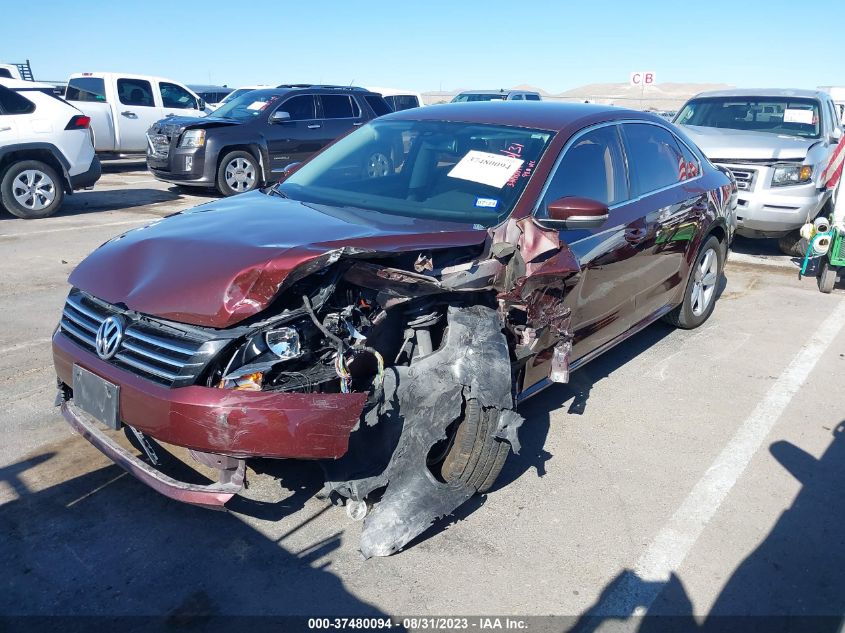 2014 VOLKSWAGEN PASSAT SE - 1VWBS7A31EC059890