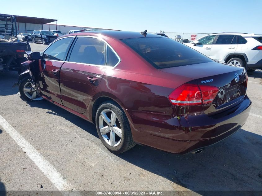2014 VOLKSWAGEN PASSAT SE - 1VWBS7A31EC059890