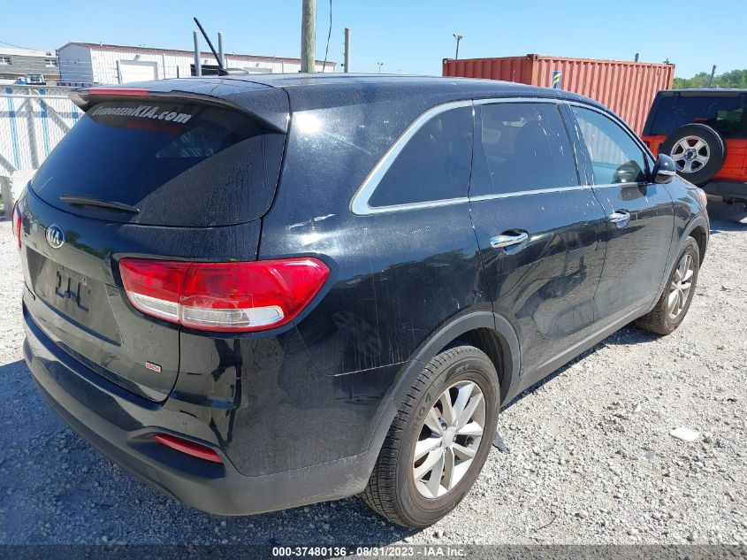 2016 KIA SORENTO LX/L - 5XYPG4A37GG075633