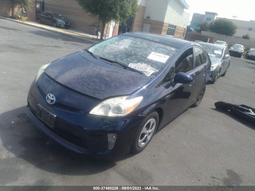 2015 TOYOTA PRIUS FOUR - JTDKN3DU0F0423484