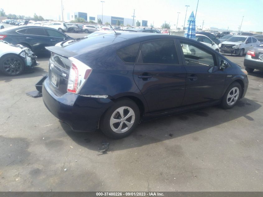 2015 TOYOTA PRIUS FOUR - JTDKN3DU0F0423484