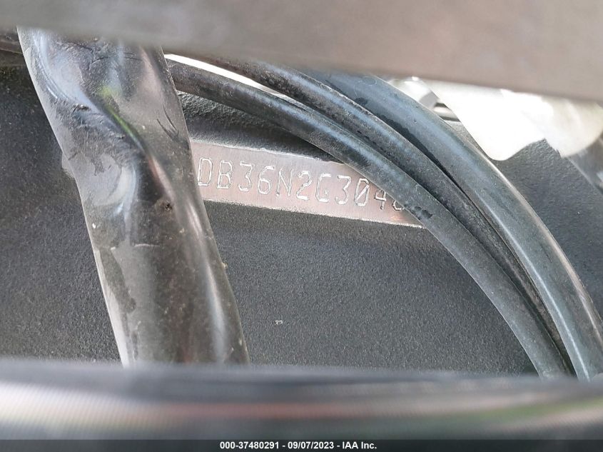 2016 VICTORY MOTORCYCLES CROSS COUNTRY - 5VPDB36N2G3048402