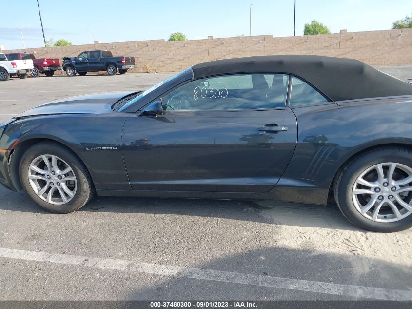 2015 CHEVROLET CAMARO LT - 2G1FD3D32F9281794
