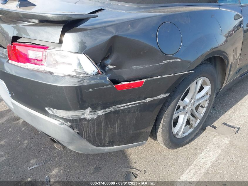 2015 CHEVROLET CAMARO LT - 2G1FD3D32F9281794