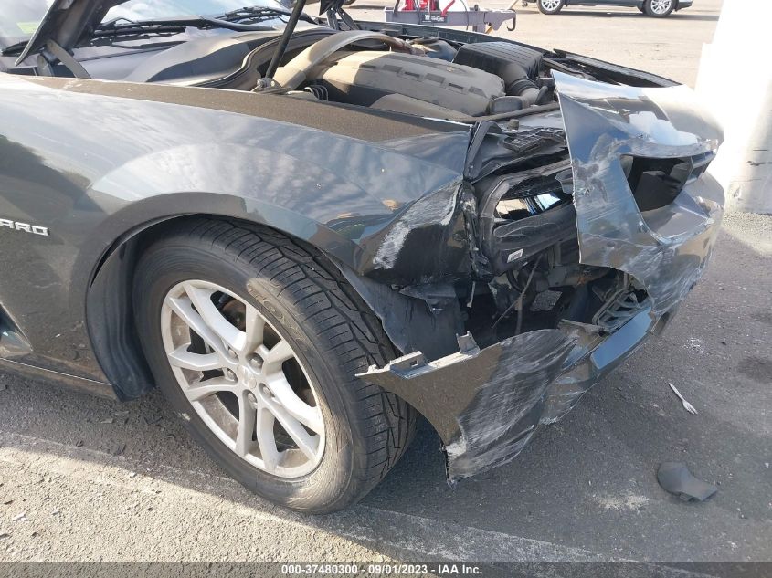 2015 CHEVROLET CAMARO LT - 2G1FD3D32F9281794