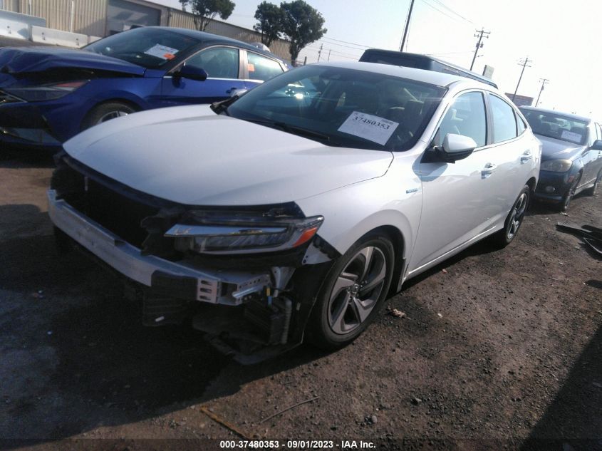 2019 HONDA INSIGHT EX - 19XZE4F56KE002168