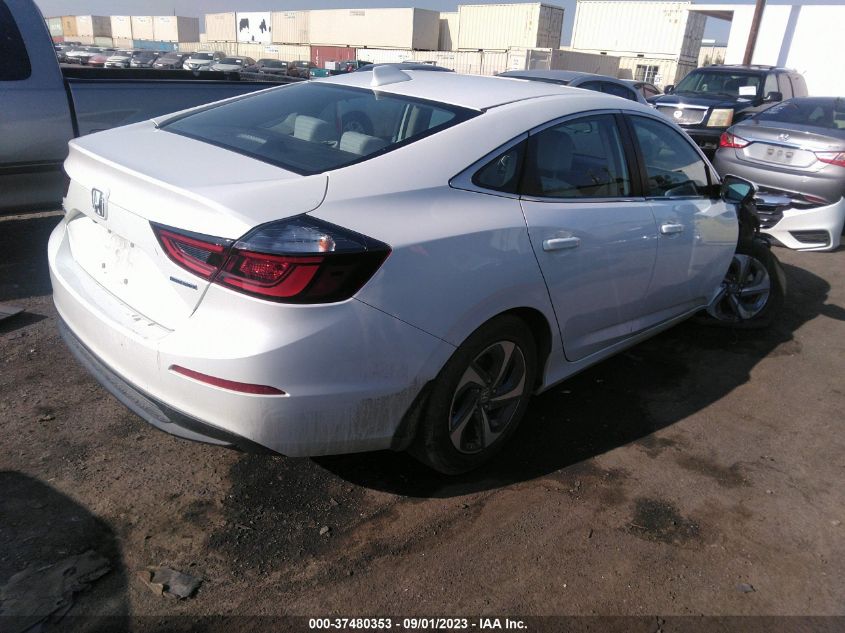 2019 HONDA INSIGHT EX - 19XZE4F56KE002168
