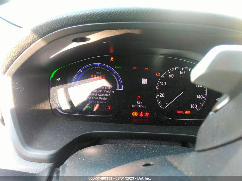 2019 HONDA INSIGHT EX - 19XZE4F56KE002168