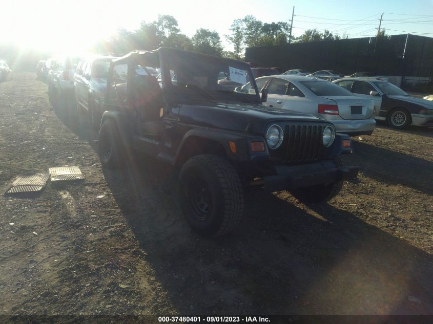 2000 JEEP WRANGLER SPORT #2997780163