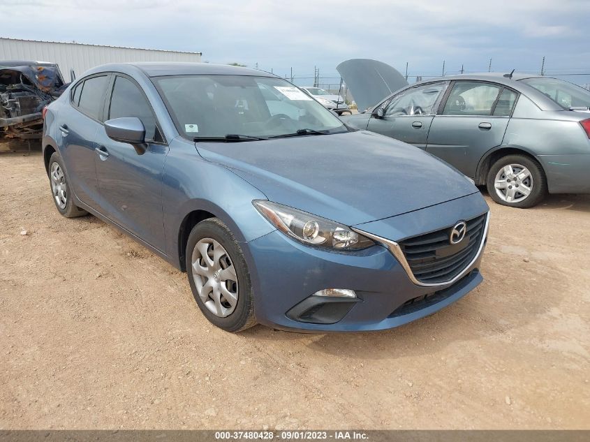 2016 MAZDA MAZDA3 I SPORT - JM1BM1T76G1277400