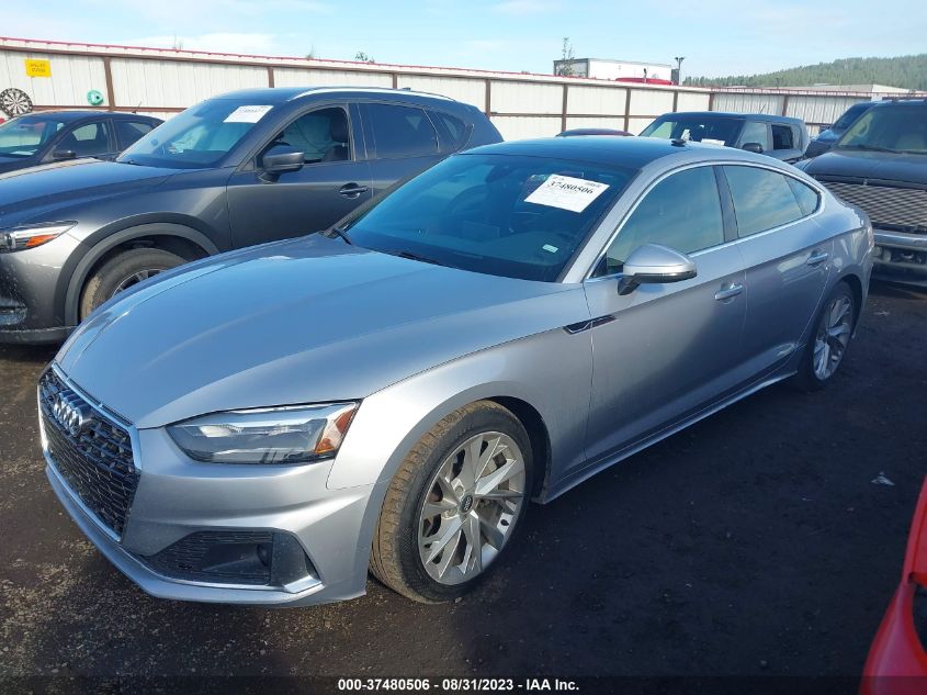 2020 AUDI A5 SPORTBACK PREMIUM - WAUANCF52LA005867